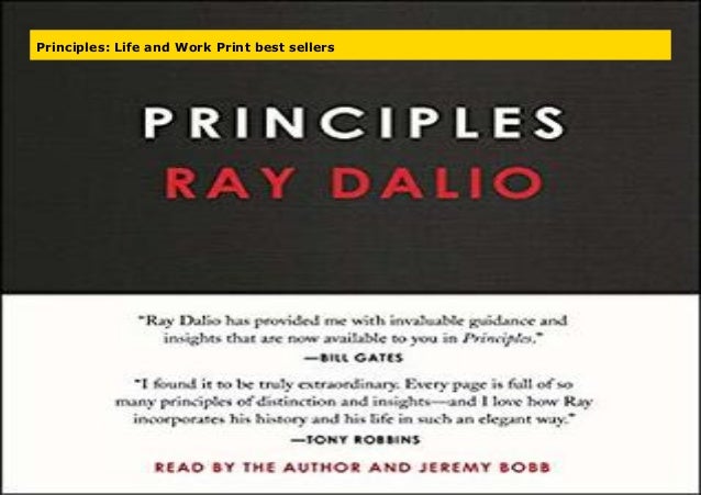 Principles Life And Work Kindle Best Sellers