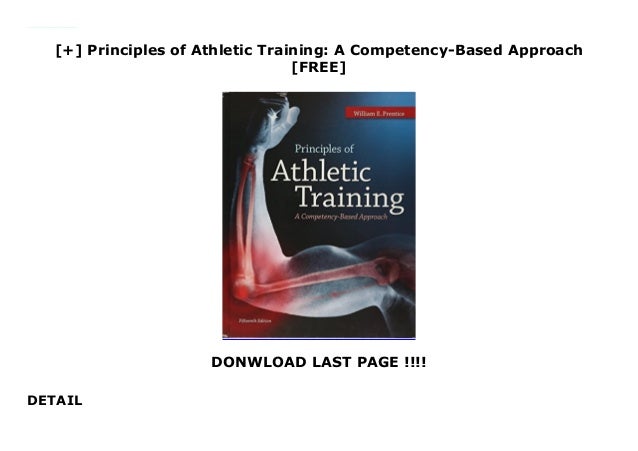 principles of athletic training free download