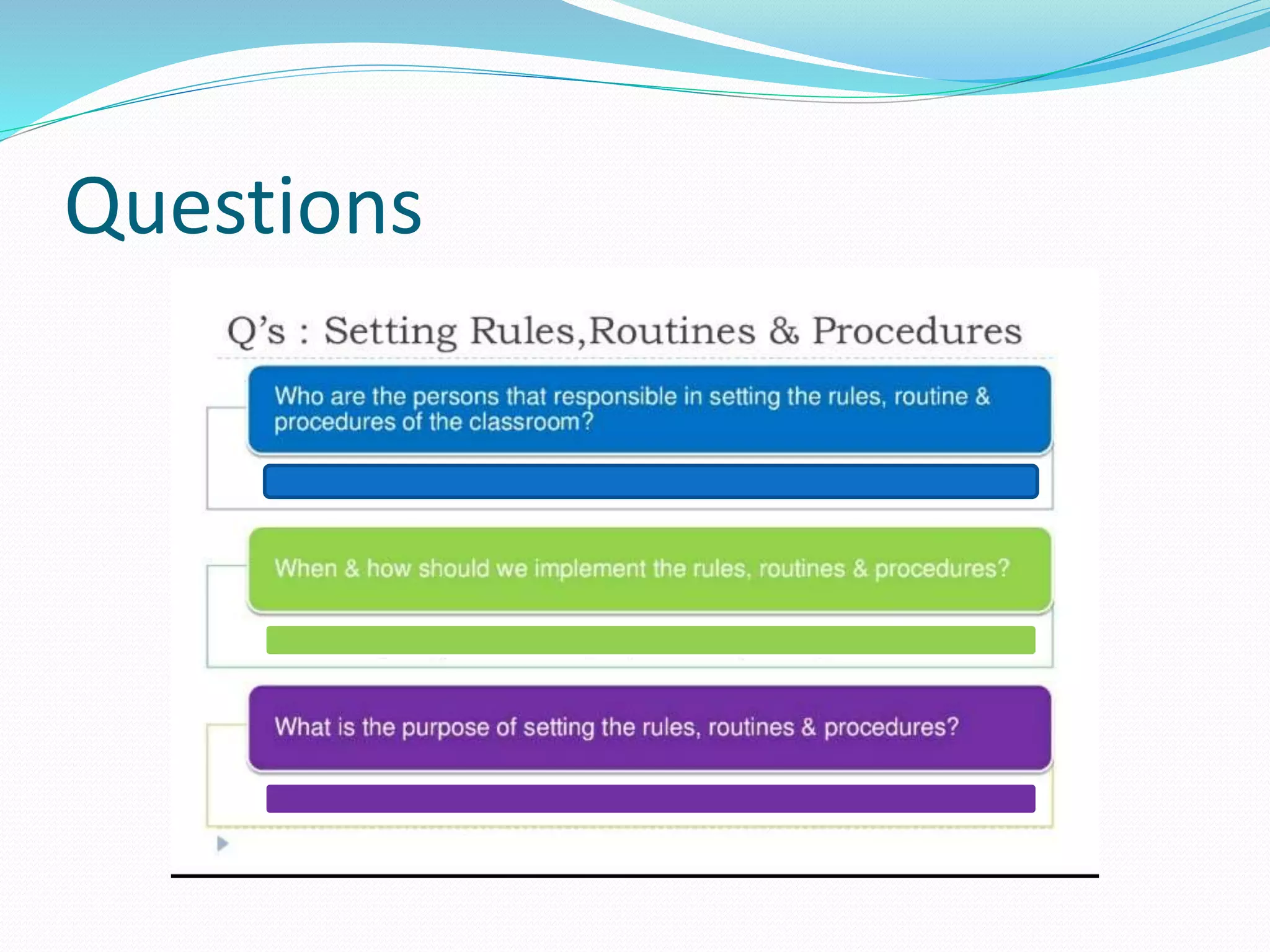 Principles of Classroom Management | PPTX