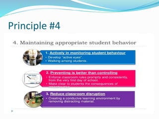 Principles of Classroom Management | PPTX