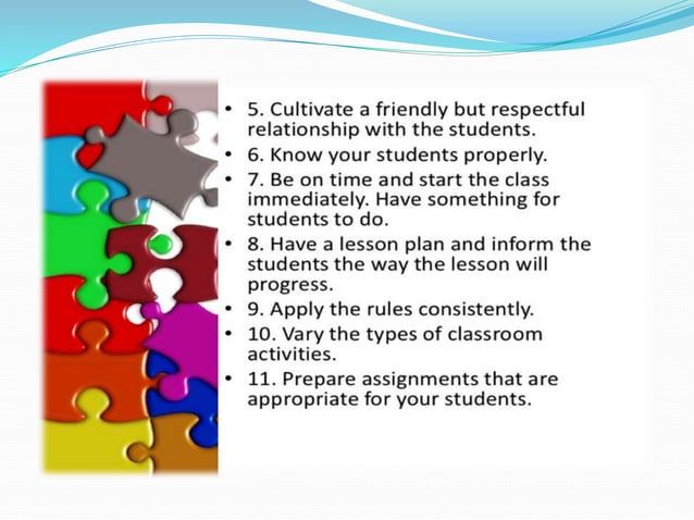 Principles of Classroom Management | PPT