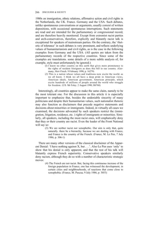 Principles Of Critical Discourse Analysis