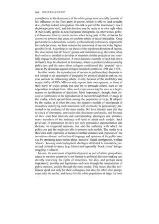 Principles Of Critical Discourse Analysis