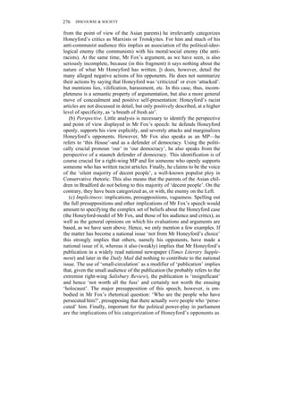 Principles Of Critical Discourse Analysis