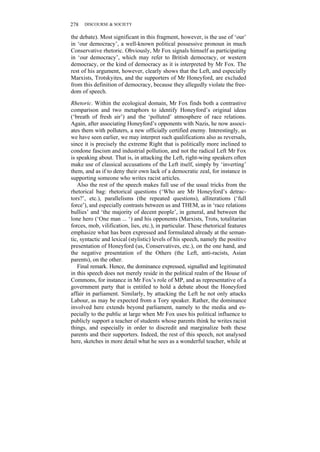 Principles Of Critical Discourse Analysis