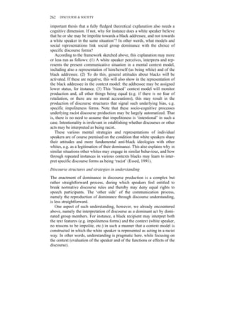 Principles Of Critical Discourse Analysis | PDF