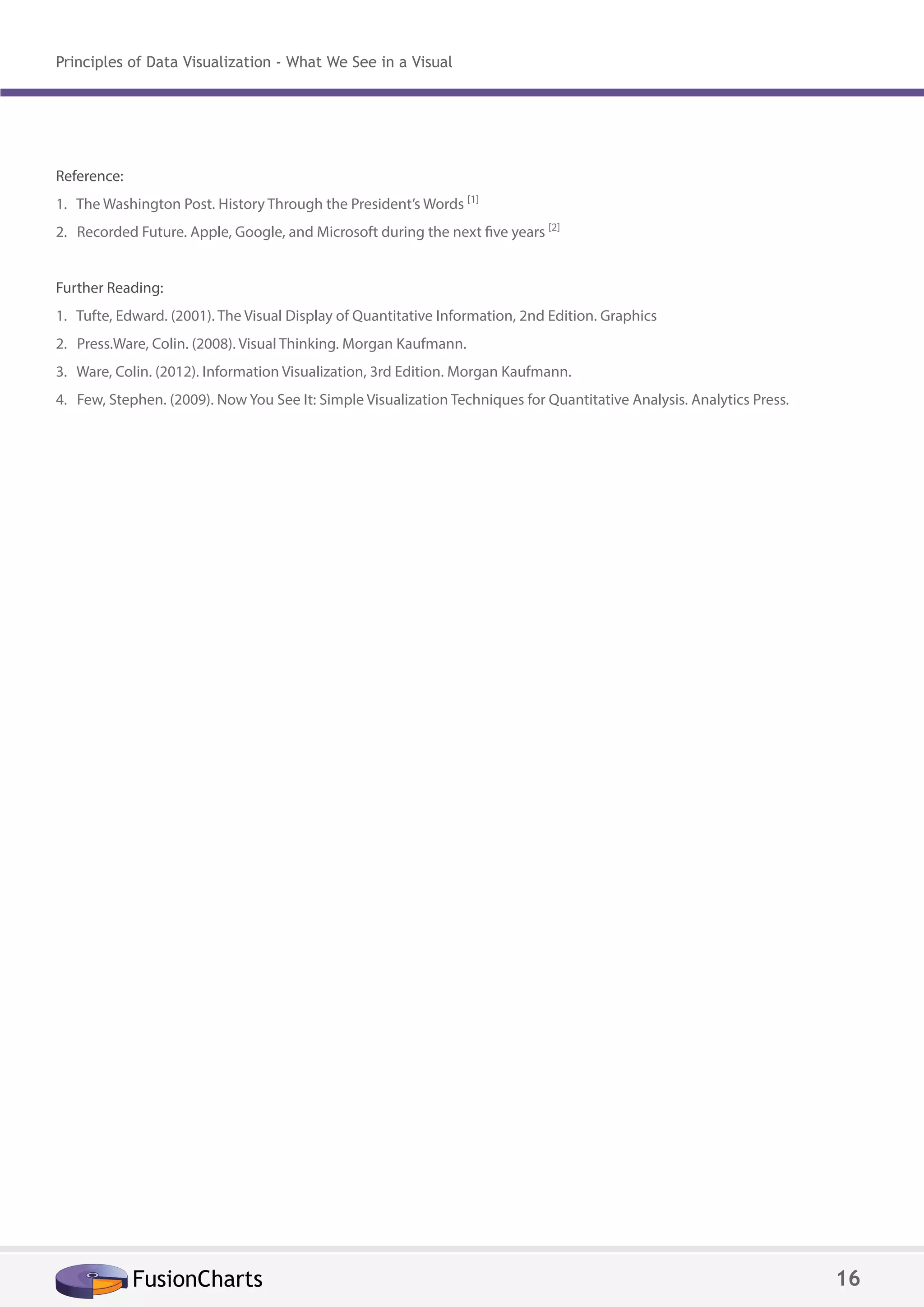 Principles of Data Visualization | PDF