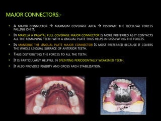 Principles of designing in Removable Partial dentures | PPTX