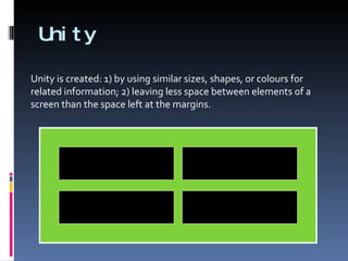 Principles Of Good Screen Design | PPT