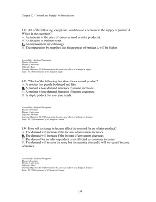 Principles of Macroeconomics 9th Edition Sayre Test Bank | PDF
