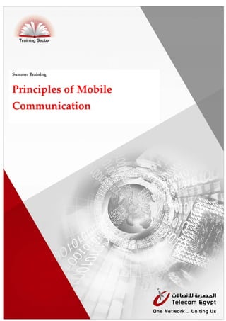  
Summer Training 
Principles of Mobile 
Communication  
 