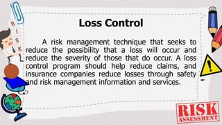 Aloss Risk Management PRINCIPLES-OF-RISK-AND-MANAGEMENT.pptx