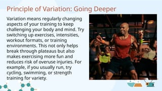 Variation Exercise Background Principles-of-Training, PathFit Chapter1 | PPTX