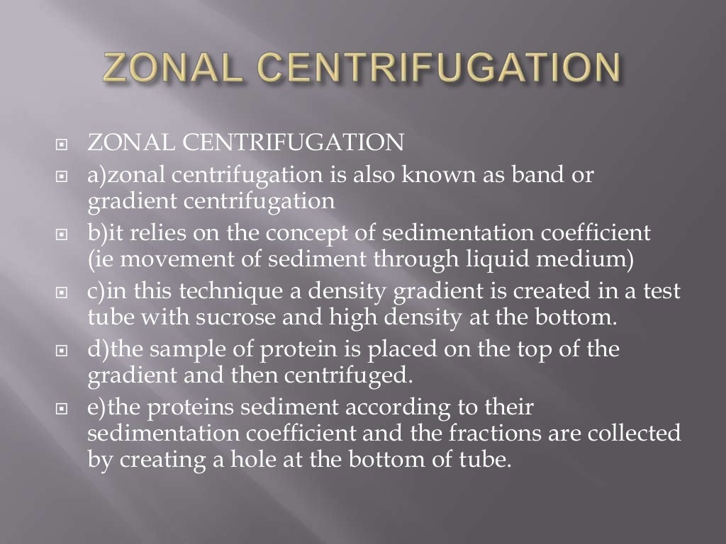 Principles and applications of centrifugation ppt