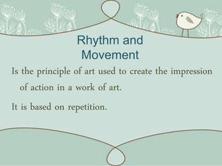 Principles and elements applied in comic art | PPTX