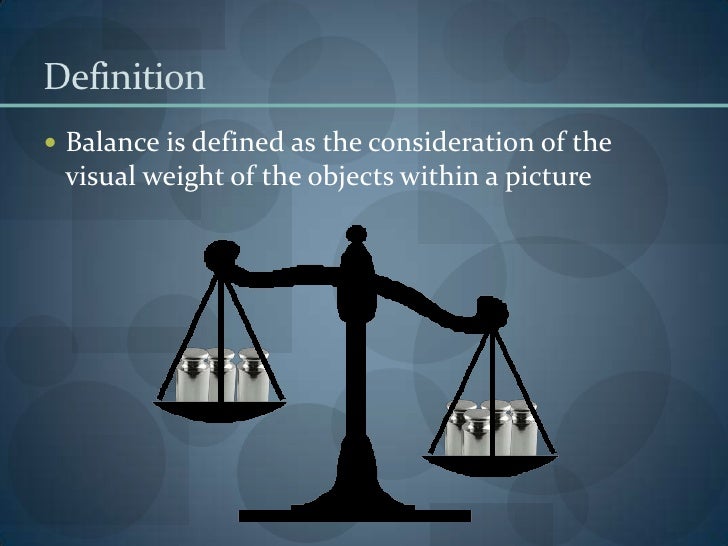Elements Of Design Balance : Principles and elements of design balance