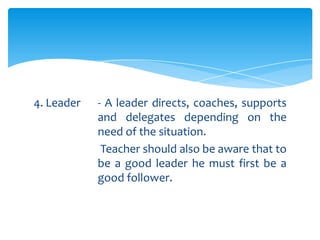Principles and methods of effective teaching | PPTX