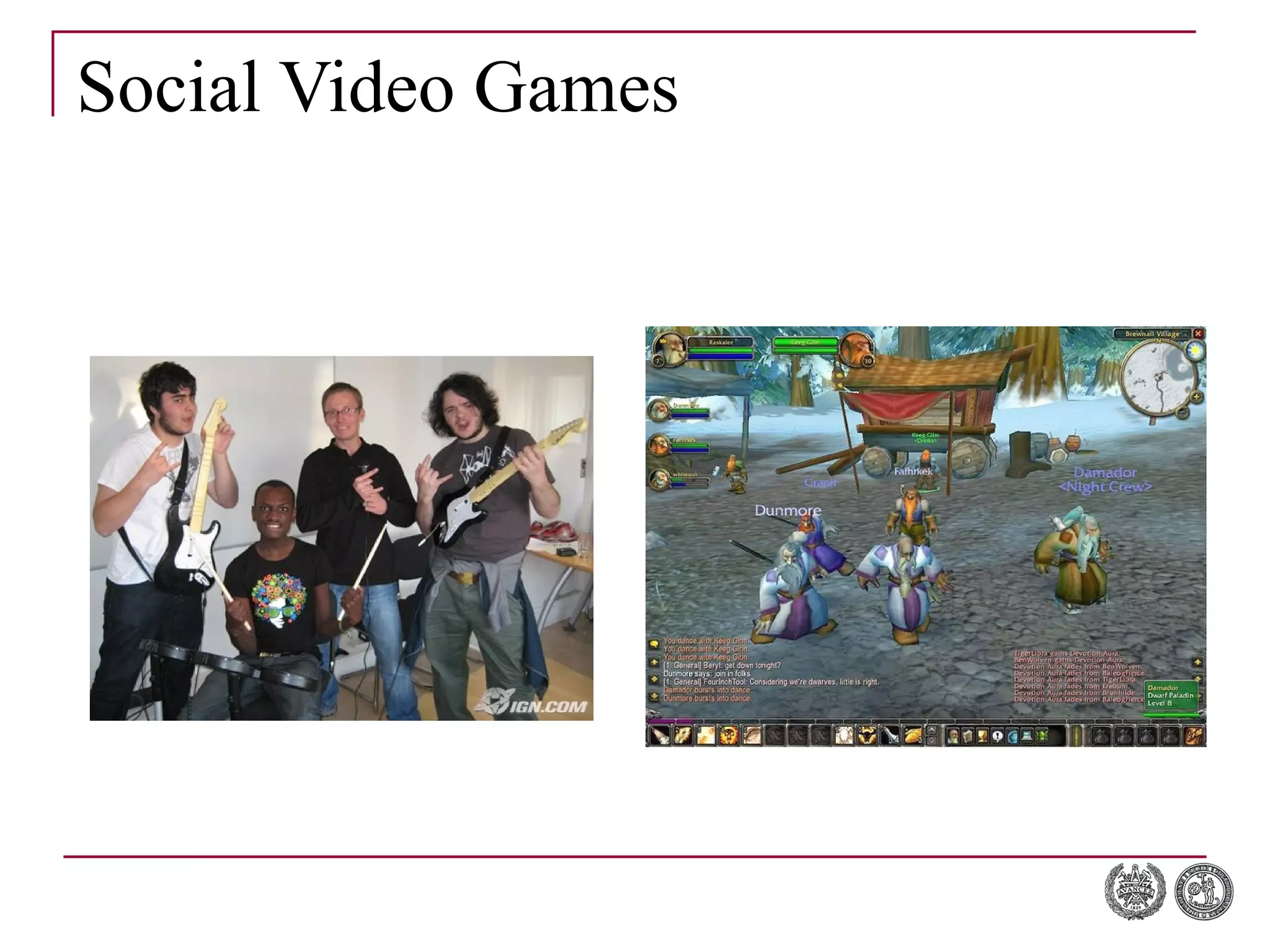 Social Video Games 