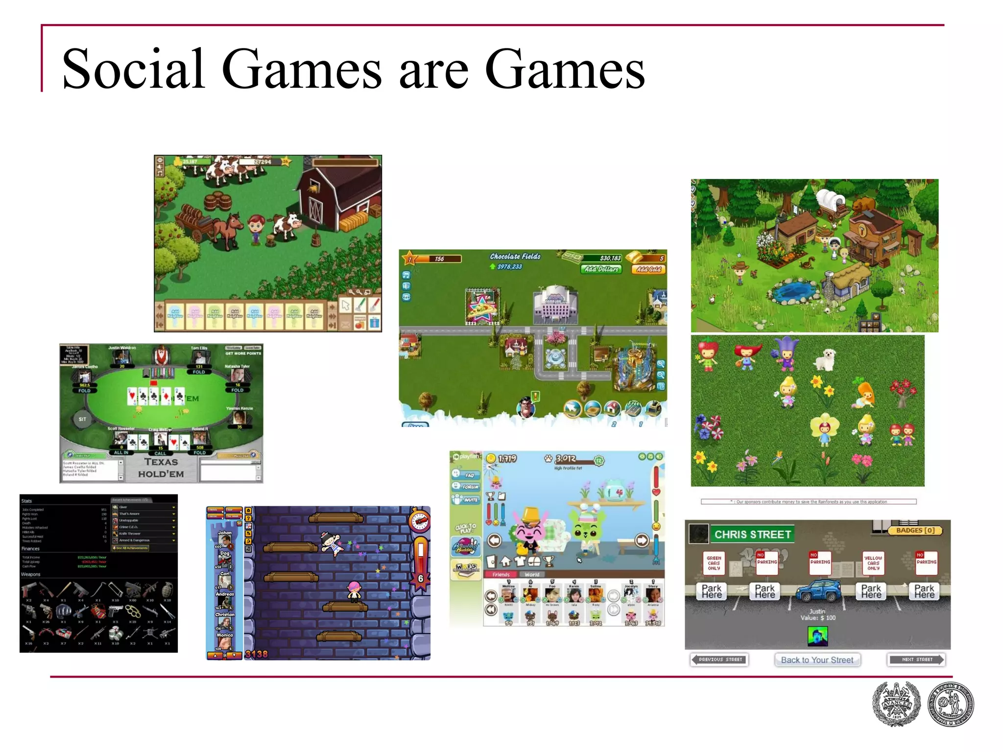 Social Games are Games 