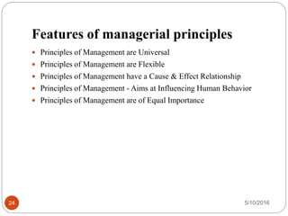Principles and practices of Management | PPSX