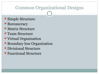 Principles and practices of management | PPT
