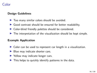 Visualisation Principles Examples Principles and Techniques of Data Visualization | PDF