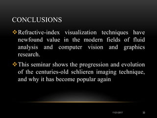 Principles and techniques of schlieren imagingsystems | PPTX