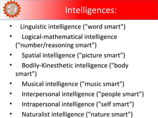 Principles and theories of Learning( Social Constructivism, Multiple ...