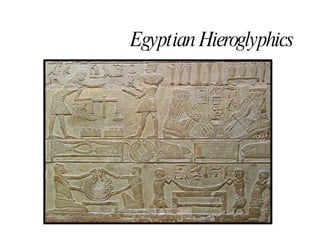Egyptian Hieroglyphics 
