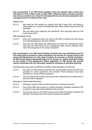 Principles financialmarketinfrastructuresframeworkandmethodology | PDF