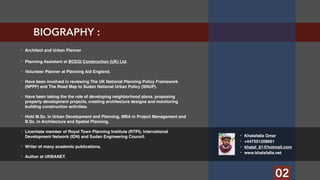 Principles for Urban Street Planning; The case of Khartoum city | PDF