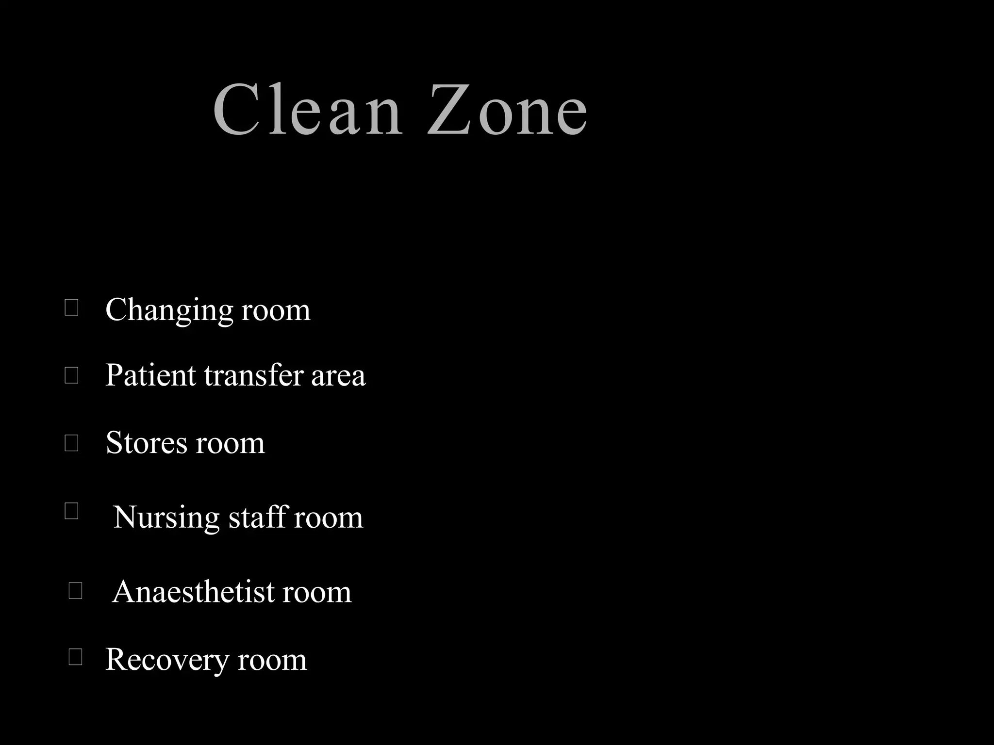 Principles in Operation Theatre PPT