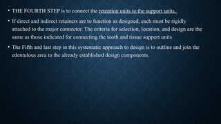 Principles in RPD Design and its importance in surveying | PPTX