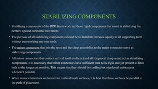 Principles in RPD Design and its importance in surveying | PPTX