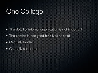 Strategic Principles presentation for ITSSG 2009-01-21