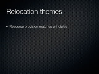 Strategic Principles presentation for ITSSG 2009-01-21