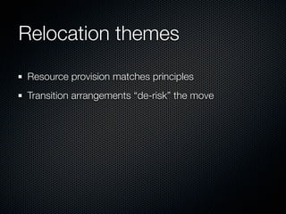 Strategic Principles presentation for ITSSG 2009-01-21