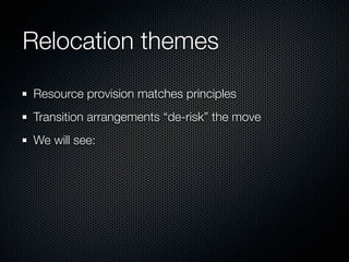 Strategic Principles presentation for ITSSG 2009-01-21