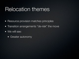 Strategic Principles presentation for ITSSG 2009-01-21