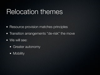 Strategic Principles presentation for ITSSG 2009-01-21