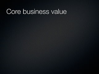 Strategic Principles presentation for ITSSG 2009-01-21