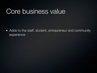 Strategic Principles presentation for ITSSG 2009-01-21