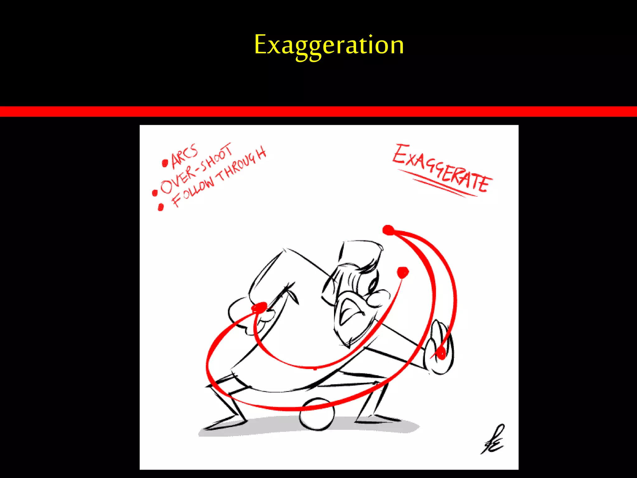 Exaggeration
 