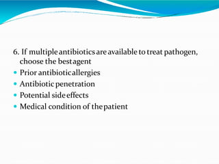 ROLE OF ANTIBIOTICS IN SURGERY | PPTX