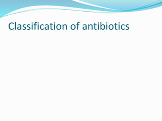 Principles of antibiotic use in surgery | PPTX