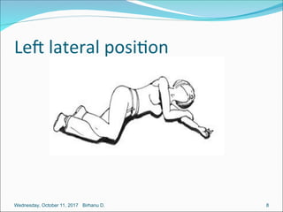 Lean Left Position Principles of assessment.ppt FOR NURSES and physician | PPT