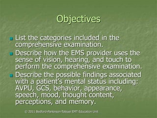 Principles of assessment for ems chapter 21 | PPT
