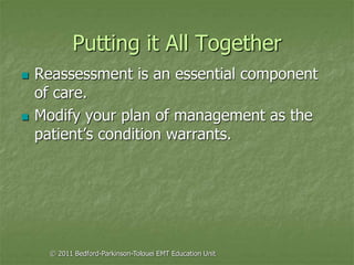 Principles of assessment for ems chapter 22 | PPT