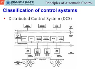 105
Classification of control systems
• Distributed Control System (DCS)
 