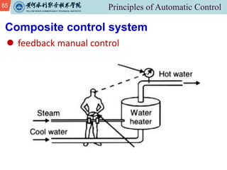 85
l feedback manual control
Composite control system
 